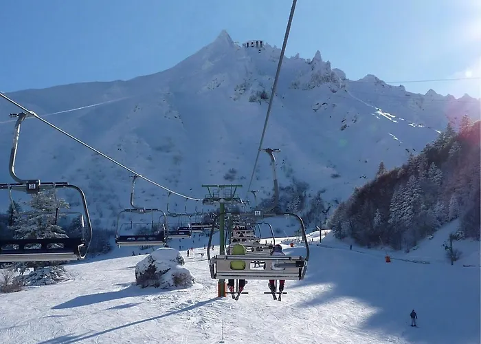 Bel T1 Avec Balcon En Centre Du Mont-dore - Fr-1-608-38 Apartment *